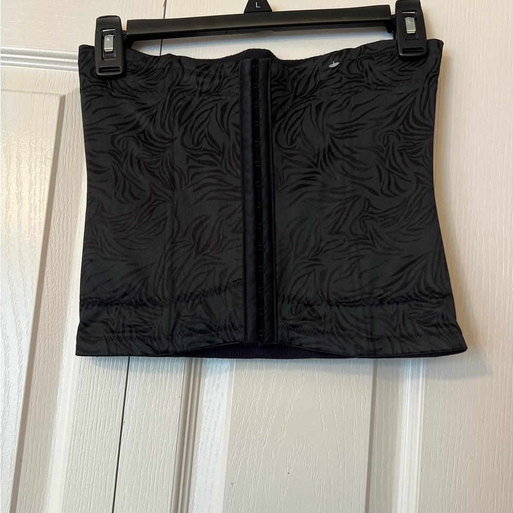 Maidenform Women's Black Hook & Eye Closure Corset/Waist Cincher Size Medium New